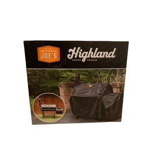 Oklahoma Joe’s Highland Offset Smoker Cover, Black Brand New